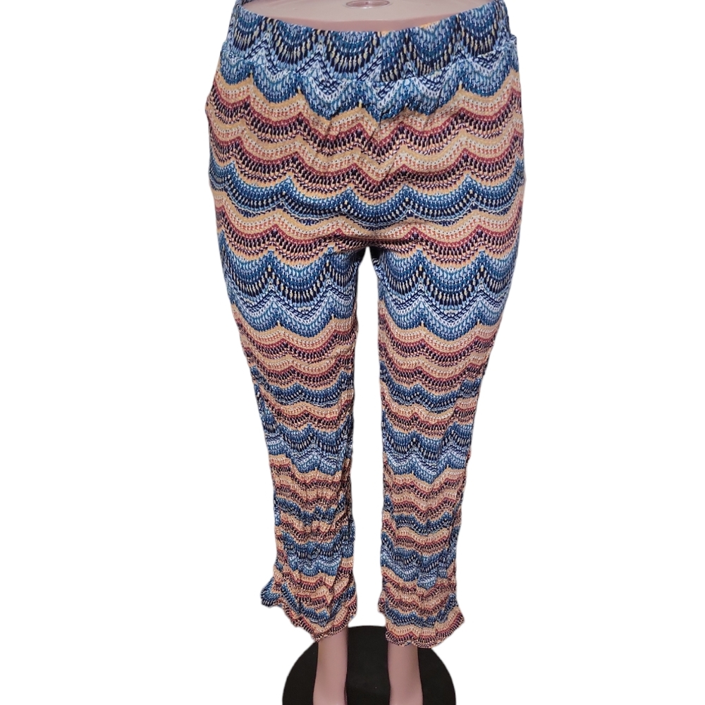 Forever 21 Woman's Size XS Print Palazzo Pants